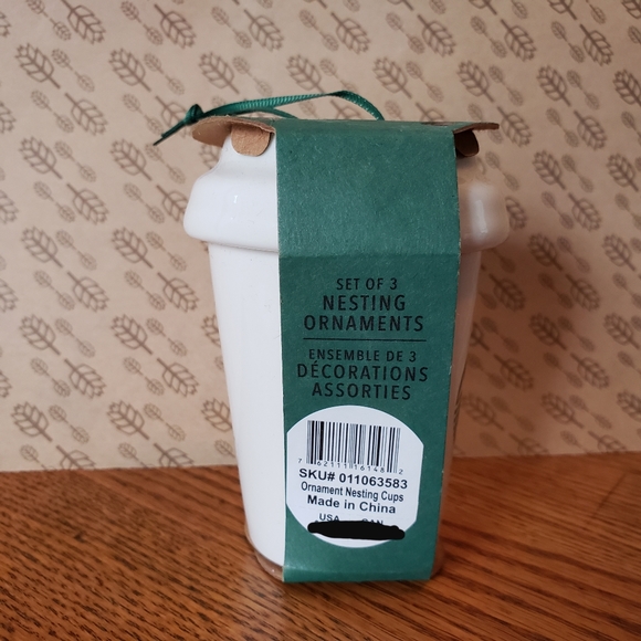 Starbucks, Nesting Cup Ornaments - Picture 6 of 6